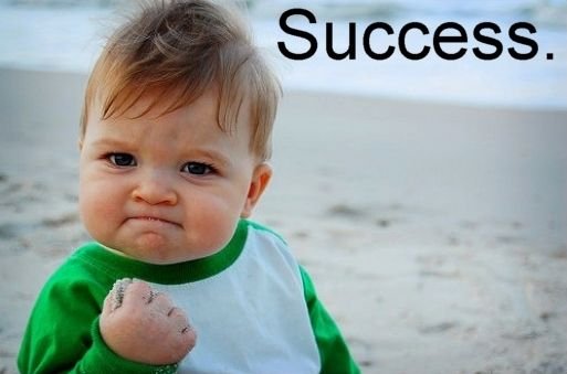 Success!